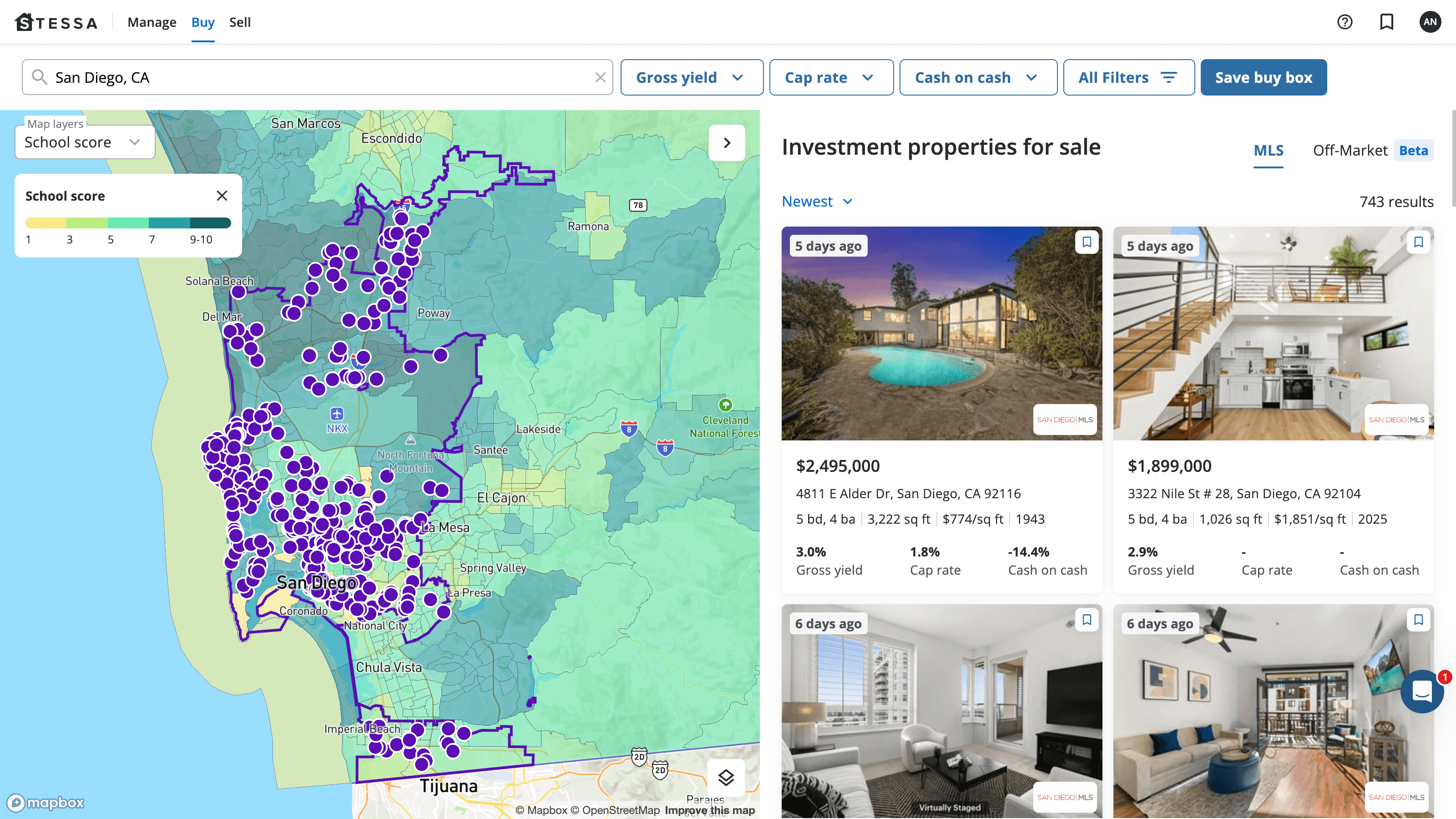 Map visualization layers
